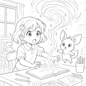 Free Printable Coloring Page 04 – Hanna and The Stolen Colors