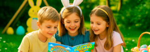 Easter coloring adventure for kids