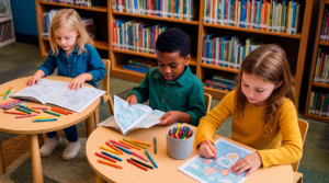 background-coloring-pages-classroom