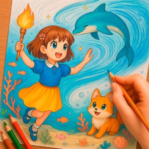 Hanna et les Couleurs Volées – Scène 45