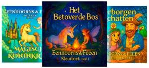 Eenhoorns & Feeën Kleurboekserie