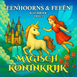 Eenhoorns & Feeën Kleurboek – Deel 2: Magisch Koninkrijk