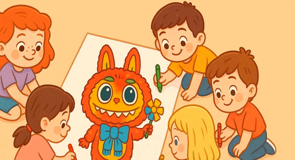 Labubucoloring-page-banner