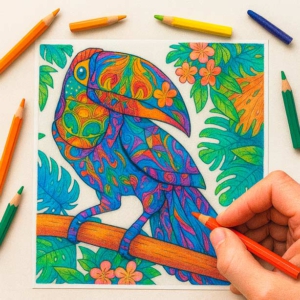 Free Animal Anti-Stress Coloring Pages