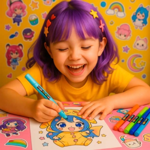 Coloriages Anime Gratuits