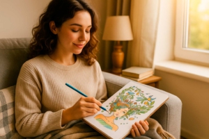 Pages de Coloriage Thérapeutique Gratuites pour Adultes