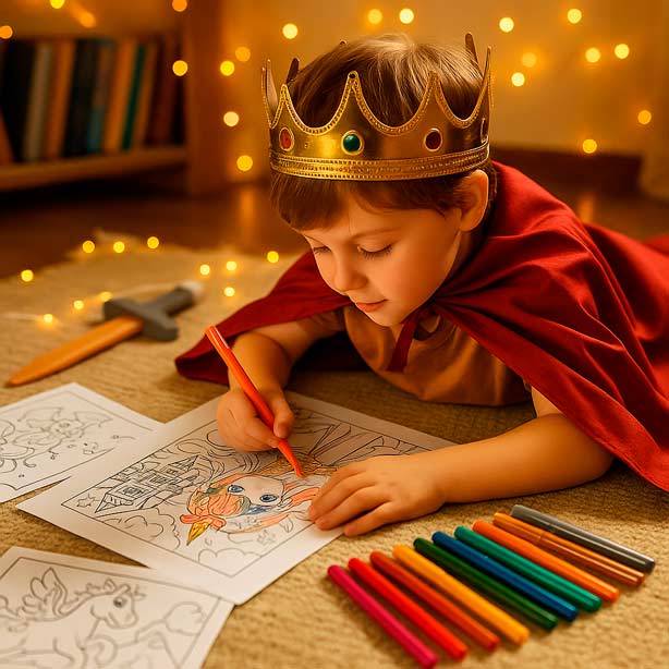 Free Printable Coloring Pages – FunBooks.nl Screen-free creative activity with coloring books