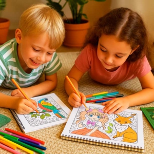 Kostenlose Ausmalbilder – FunBooks.nl