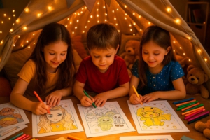 Pages de coloriage gratuites à imprimer – FunBooks.nl