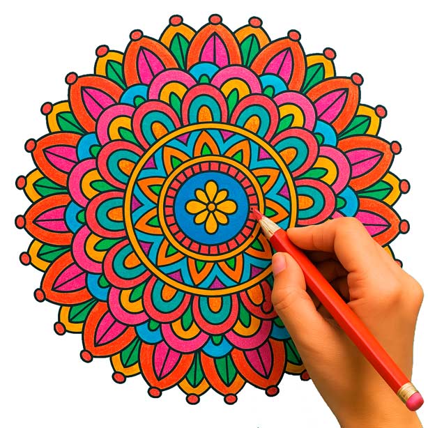 Mandala coloring pages with intricate patterns for mindfulness and creativity