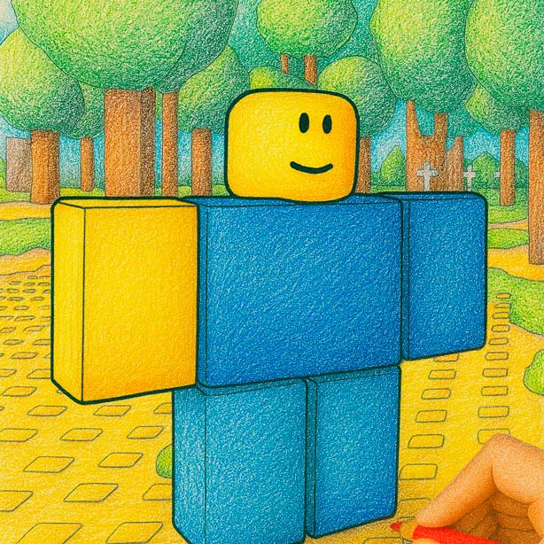 Roblox free coloring page download