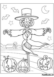 Dibujo de fantasma amistoso — página de Halloween imprimible para infantil