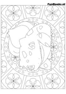 Pikachu para colorear con mejillas eléctricas y sonrisa