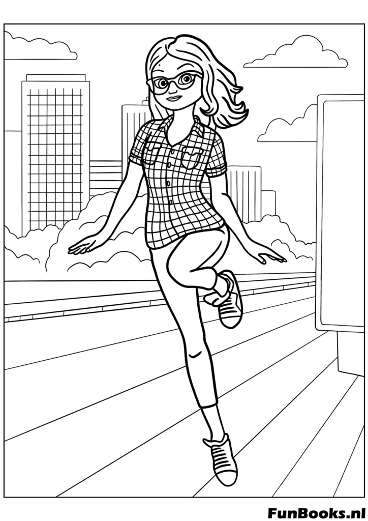 Coloriage Marinette et Alya meilleures amies