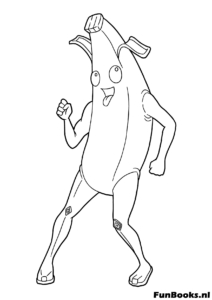 Coloriage skin Fortnite personnalisable