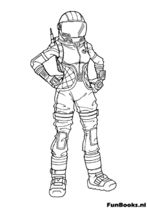 Coloriage conception île mode Créatif Fortnite