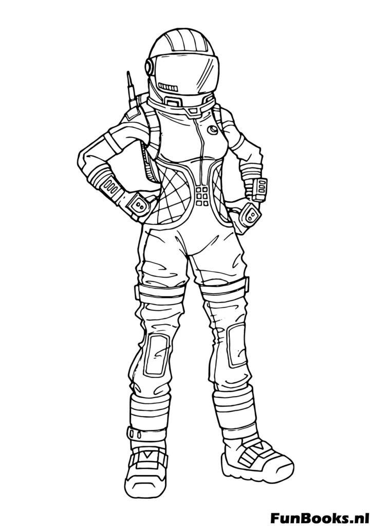 Coloriage conception île mode Créatif Fortnite