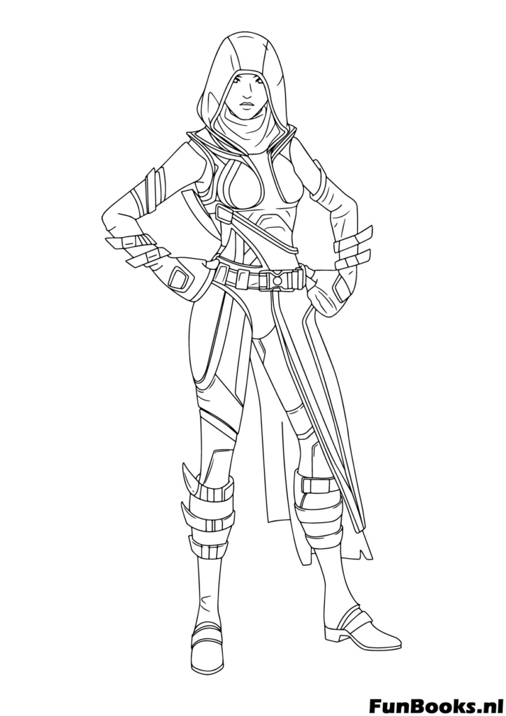 Feuille de coloriage scène de combat intense Fortnite