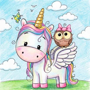Coloriages Licorne Gratuits