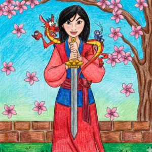 Coloriages Mulan