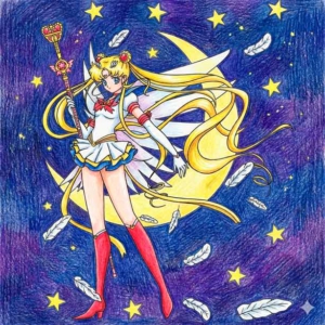 Coloriages Sailor Moon Gratuits