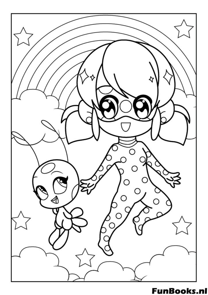 dibujos de ladybug y cat noir, imprimir miraculous ladybug, colorear tikki y plagg, dibujos marinette y adrien, páginas ladybug gratis