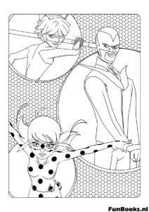 Escena de "Bien Hecho" Ladybug y Cat Noir