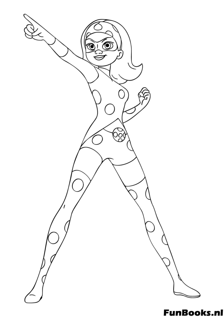 Dibujo de Marinette y Alya mejores amigas