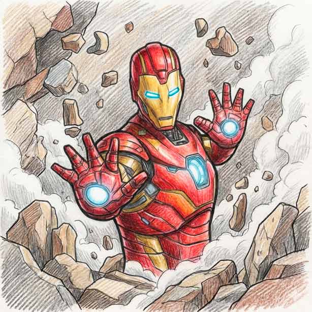 Dibujos de Iron Man Para Colorear, dibujos de iron man gratis, dibujos de iron man para imprimir, dibujos marvel iron man, dibujos de iron man para niños