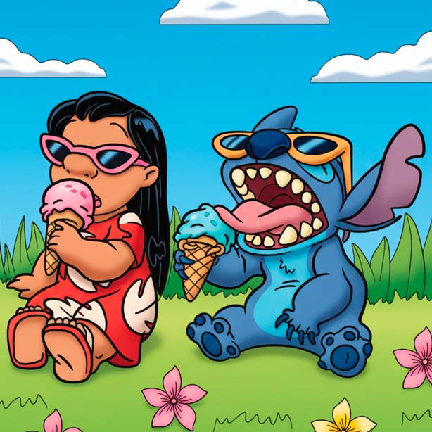 dibujos de stitch para imprimir