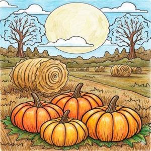 Dibujos de Otoño Para Colorear