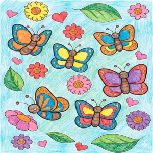 Dibujos de Primavera Para Colorear