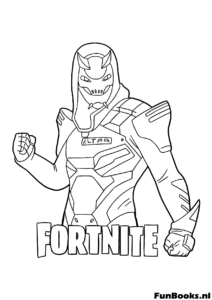 Fortnite Seizoen update kleurplaten printbaar