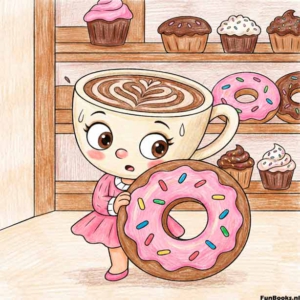 Free Cappuccino Ballerina Coloring Pages