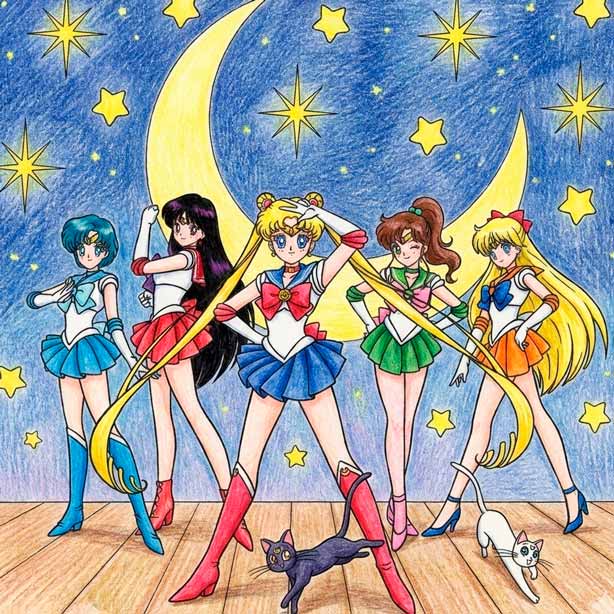 Sailor Moon Kleurplaten