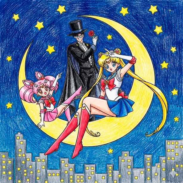 sailor moon kleurplaten, gratis sailor moon kleurplaten, printbare sailor moon kleurplaten, anime kleurplaten sailor moon, magische meisjes kleurplaten