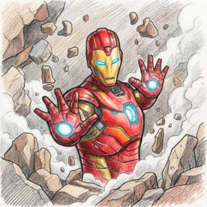 Iron Man Coloring Pages