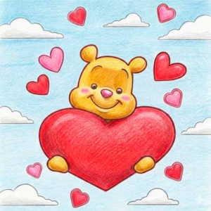 Kostenlose Liebe und Herzen Ausmalbilder