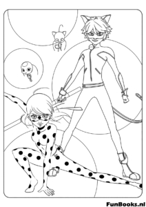 ladybug and cat noir coloring pages, miraculous ladybug printables, tikki and plagg coloring, marinette and adrien sheets, free miraculous coloring pages