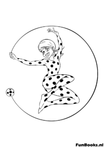 Hawk Moth villain outline coloring page