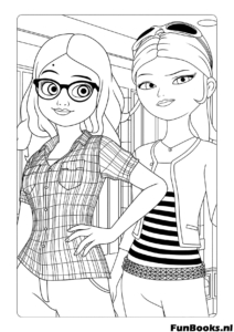 Ladybug und Cat Noir Ausmalbilder 24 Ladybug und Cat Noir Ausmalbilder 24