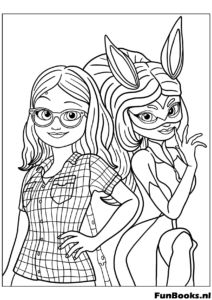 Ladybug und Cat Noir Ausmalbilder 7
