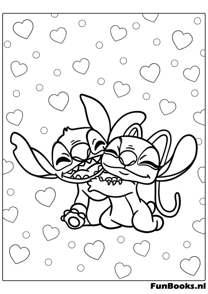 Lilo smiling coloring page simple outline