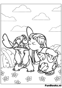 Сoloriage Lilo et Stitch 16